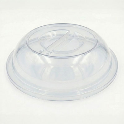 קלוש פוליקרבונט שקוף לצלחת 19.5 ס”מ