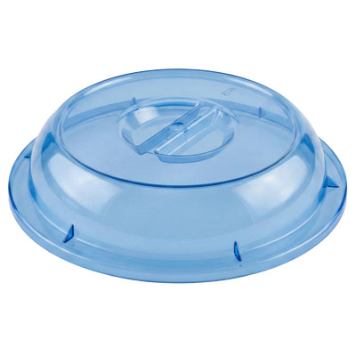 קלוש פוליקרבונט כחול חלק לצלחת 24 ס”מ