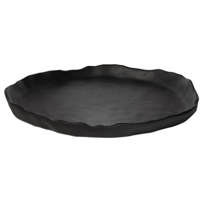 צלחת דיון 20*19.9*2.3 מלמין שחור