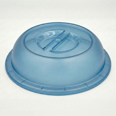 קלוש פוליקרבונט כחול מחוספס לצלחת 19.5 ס”מ