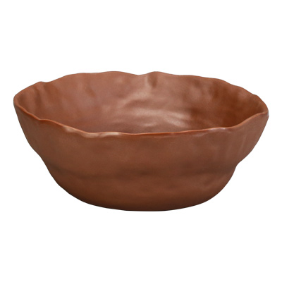 קערה דיון 25×9.3 ס”מ מלמין חום כהה