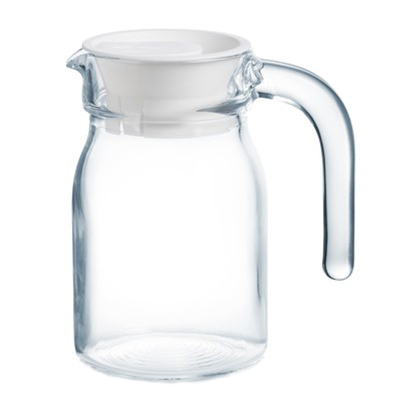 כד פיור 0.5 ליטר עם מכסה לבן “